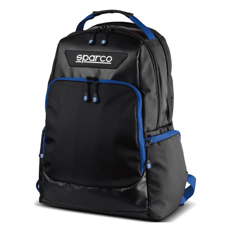 スパルコ SPARCO SUPERSTAGE バックパック ブラック×ブルー