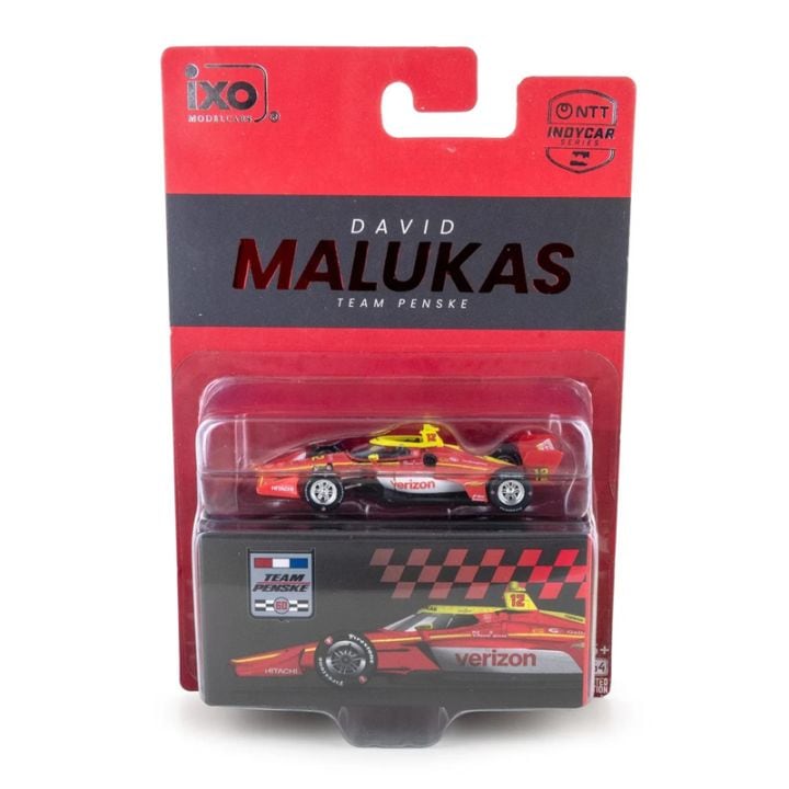 イクソ 1/64 2026 チーム ペンスキー Verizon #12 デイビット マルカス インディカー