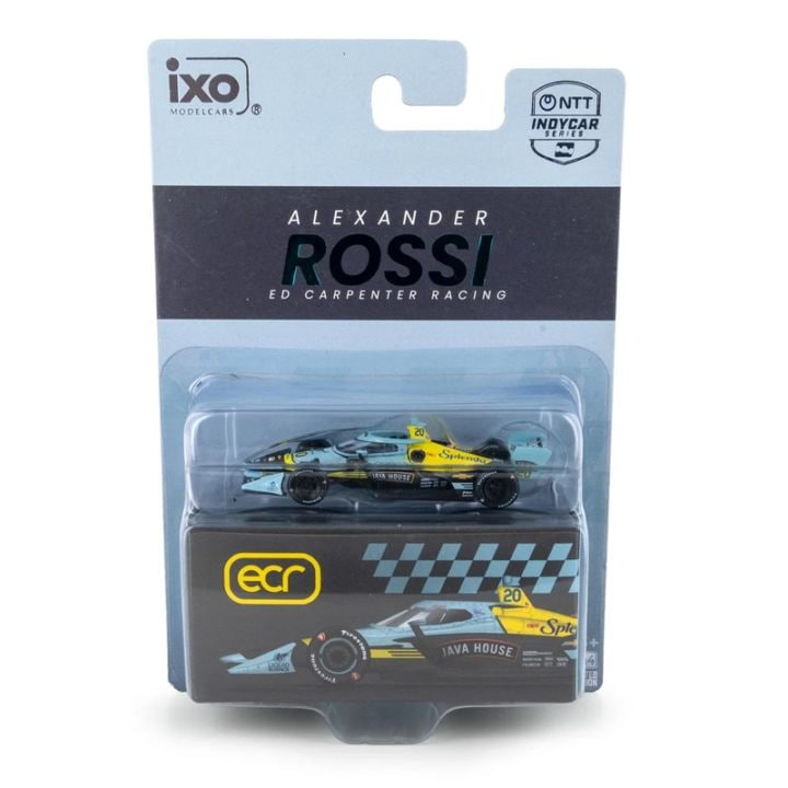 【予約商品 5月下旬頃入荷予定 単体でご注文下さい】イクソ 1/64 2026 エド カーペンター レーシング JAVA HOUSE #20 アレクサンダー ロッシ インディカー
