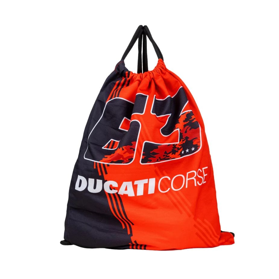 【予約商品 5月中旬頃入荷予定 単体でご注文下さい】ドゥカティ コルセ DUCATI フランチェスコ バニャイア 63 ジムバッグ