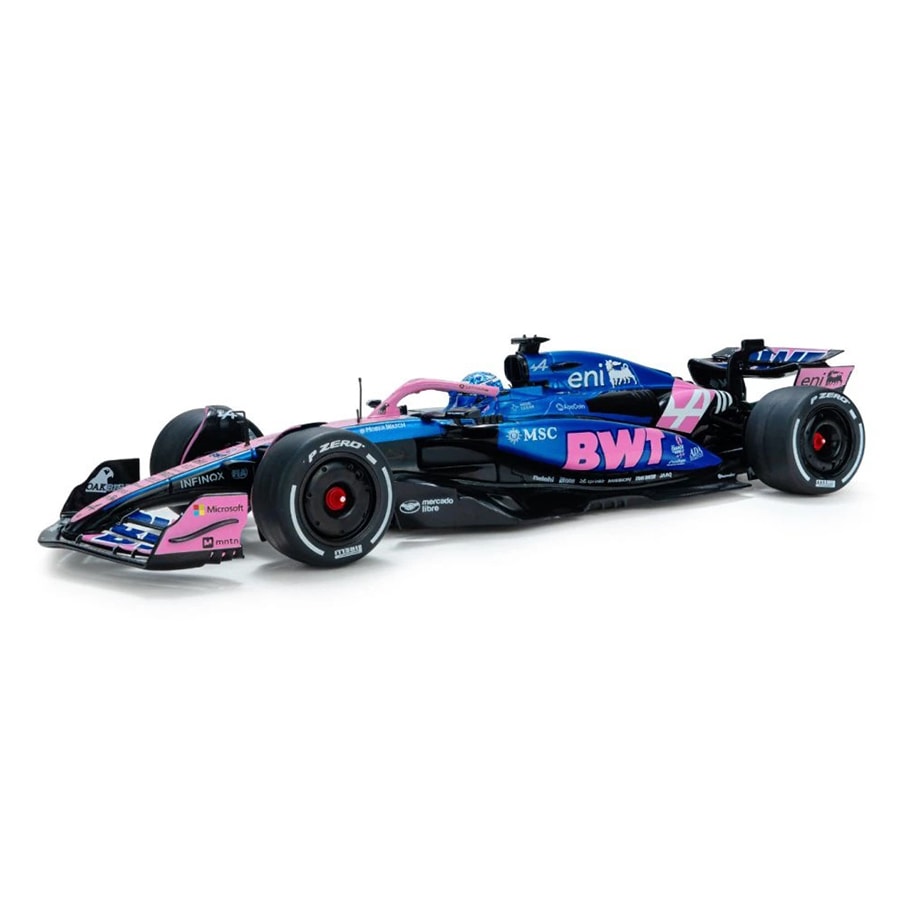 ソリド 1/18スケール BWT アルピーヌ F1チーム A525 ＃10 ピエール ガスリー 2025年 バーレーンGP 7位