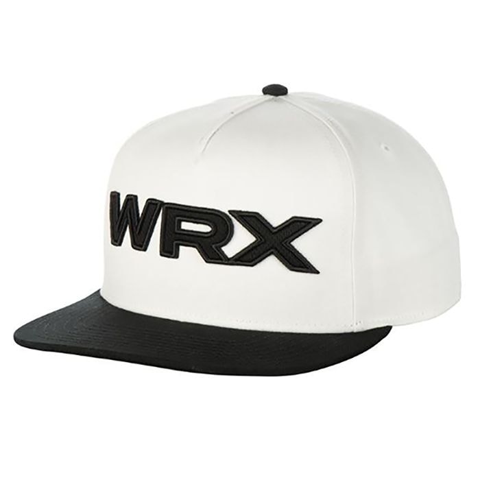 【予約商品 5月下旬頃入荷予定 単体でご注文下さい】スバル SUBARU WRX フラット キャップ ホワイト ブラック