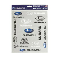 【予約商品 5月下旬頃入荷予定 単体でご注文下さい】スバル オフィシャル SUBARU ロゴ マルチユーズ ステッカー セット