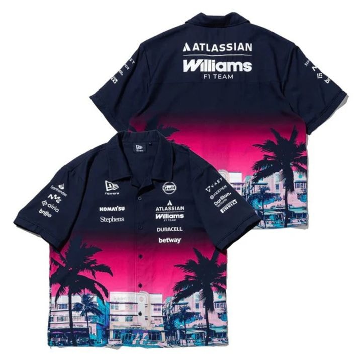 たかしゅん品2024 ウィリアムズ　F1 チーム　スタッフ用ポロシャツ たかしゅん品2024 ウィリアムズ F1 チーム スタッフ用ポロシャツ