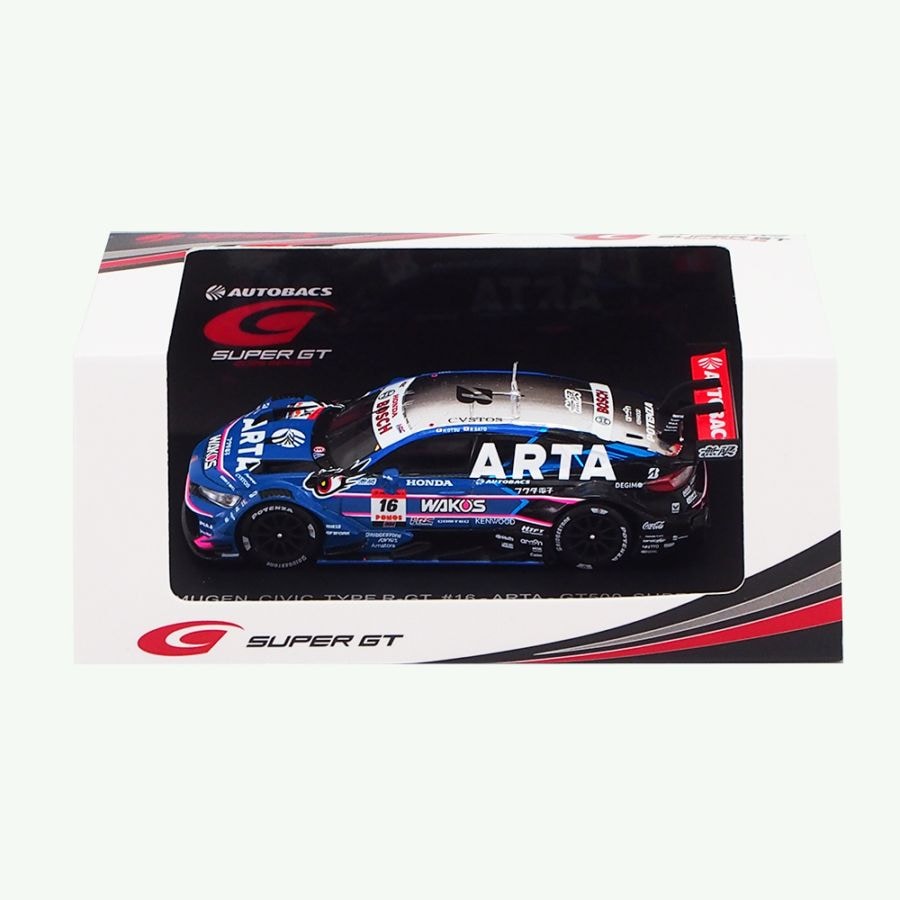 スパーク 1/64 ARTA CIVIC TYPE R-GT #16 スーパーGT GT500 2025年 大津弘樹 / 佐藤蓮