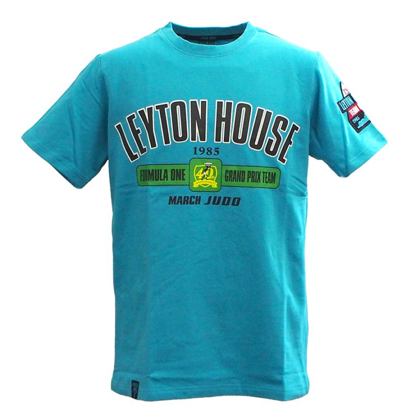 レイトンハウス レーシング ファウンディング 40周年記念 チームロゴ Tシャツ レイトンブルー