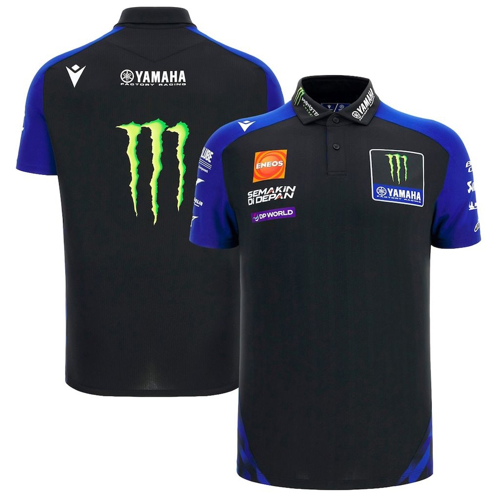 2026 モンスターエナジー ヤマハ MotoGP チーム レプリカ ポロシャツ