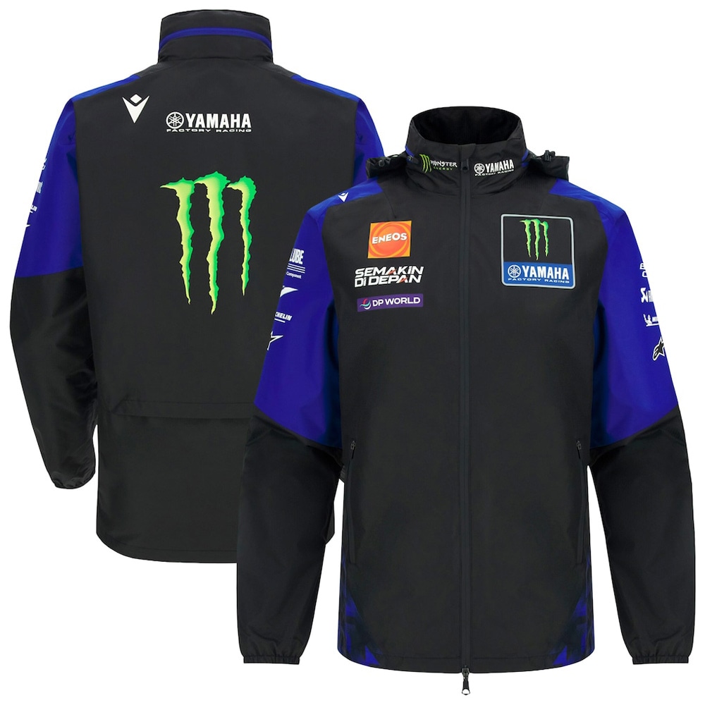 2026 モンスターエナジー ヤマハ MotoGP チーム レプリカ レイン ジャケット