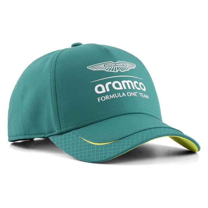【予約商品 5月下旬頃入荷予定 単体でご注文下さい】アストンマーティン アラムコ F1 チーム ロゴ ベースボール キャップ グリーン