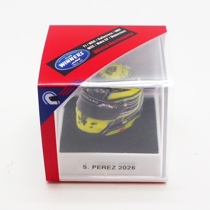 JF Creations 1/12 スケール ヘルメット セルジオ ペレス キャデラック F1チーム 2026年