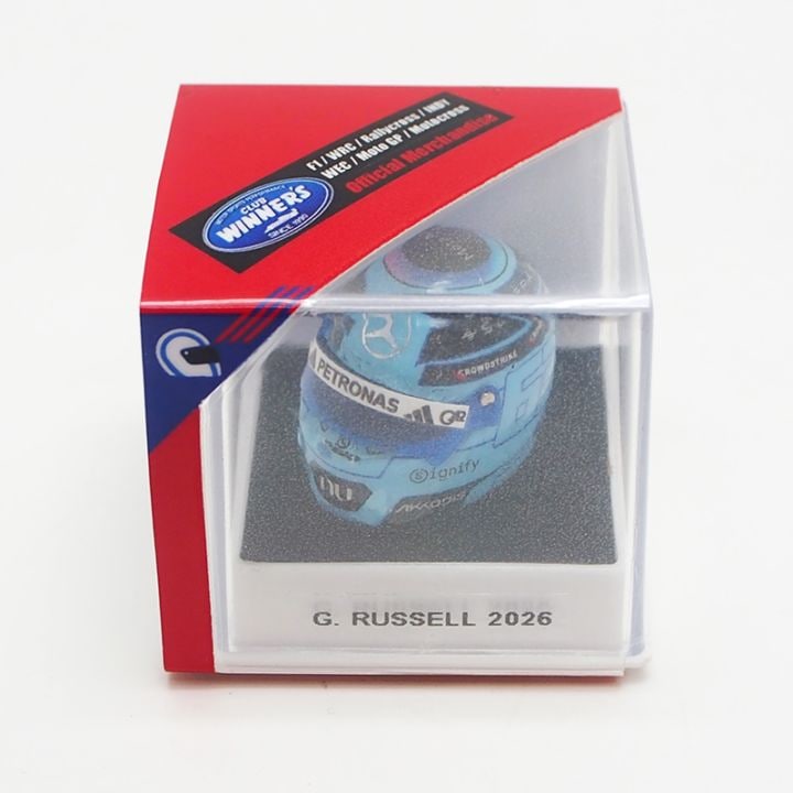 JF Creations 1/12 スケール ヘルメット ジョージ ラッセル メルセデス AMG ペトロナス F1チーム 2026年
