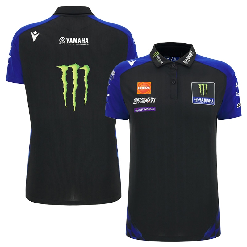 レディース 2026 モンスターエナジー ヤマハ MotoGP チーム レプリカ ポロシャツ