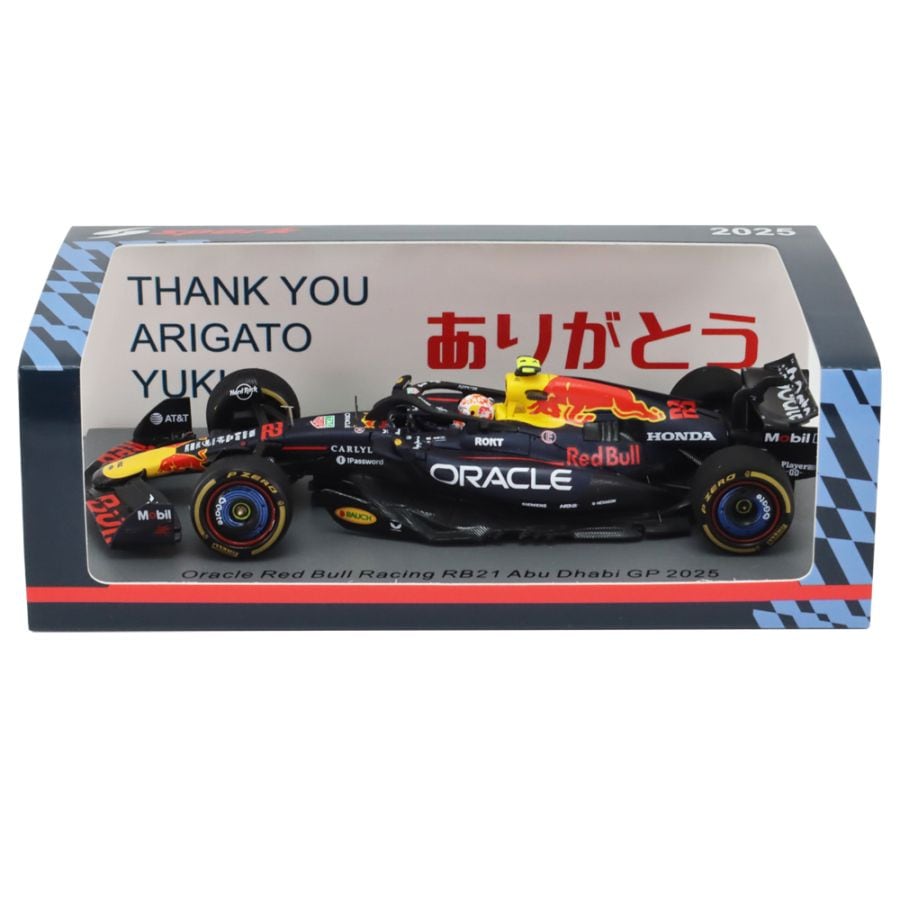 スパーク 1/43 オラクル レッドブル レーシング RB21 #22 角田 裕毅 2025年 アブダビGP