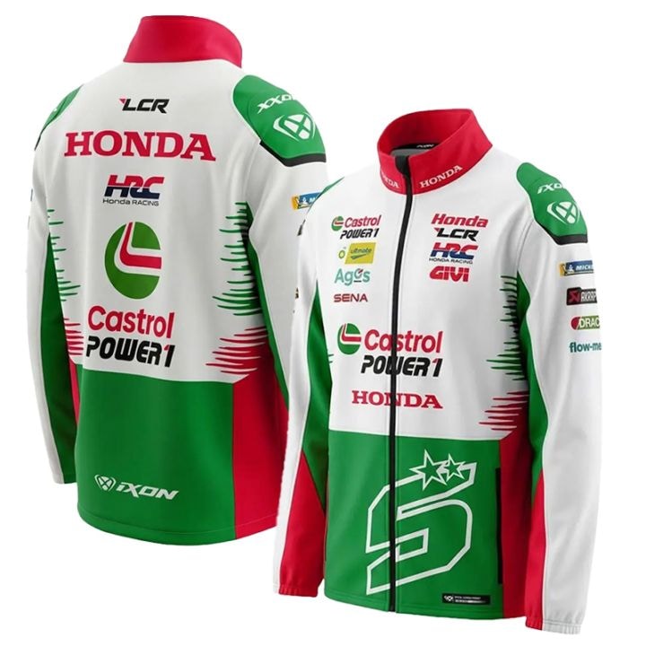 2026 CASTROL HONDA LCR チーム レプリカ スウェット ジャケット #5 ヨハン ザルコ