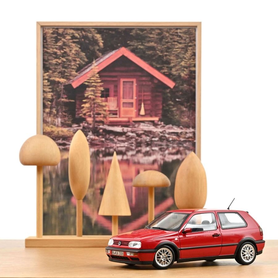 NOREV 1/18 フォルクスワーゲン ゴルフ GTI 1996年式 フラッシュ レッド