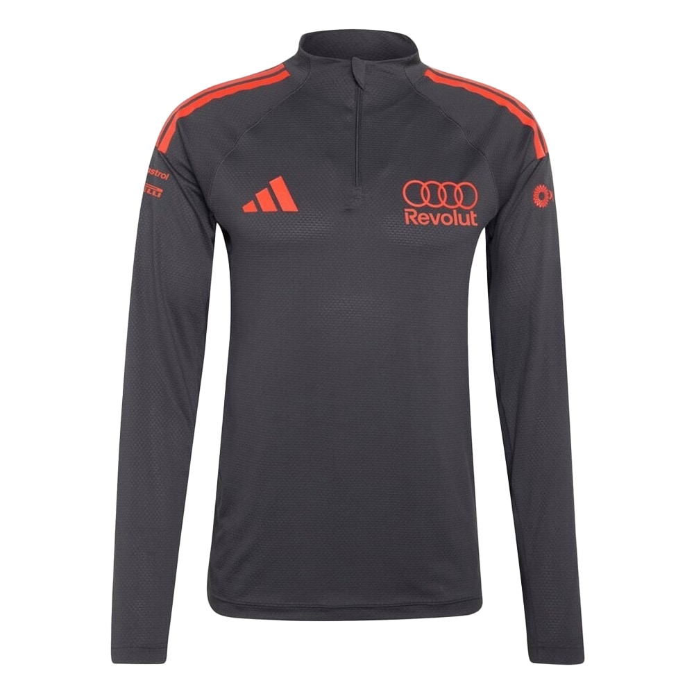 2026 アウディ レボリュート F1 チーム 1/4ジップ ロングスリーブ Tシャツ