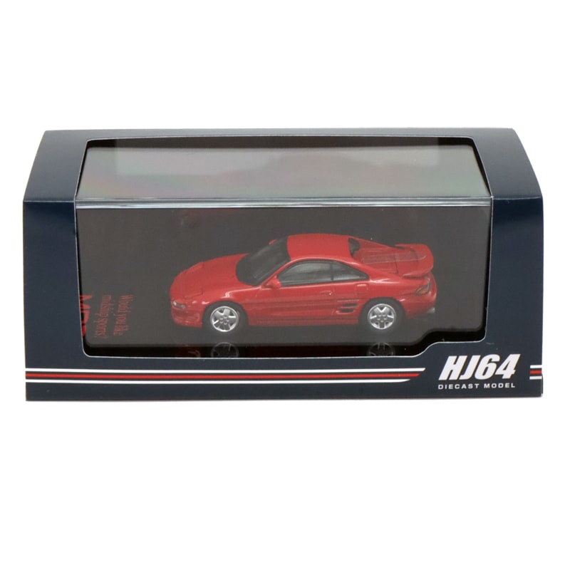 HJ64 ダイキャストモデル TOYOTA MR2 (SW20) GT-S 96年式 レッド | 1