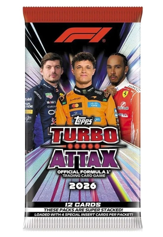 2026 Topps Turbo Attax F1 トレーディングカード - 1パック -