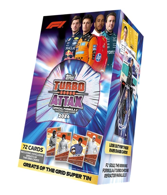 2026 Topps Turbo Attax F1 トレーディングカード スーパーティン - Greats of the Grid -