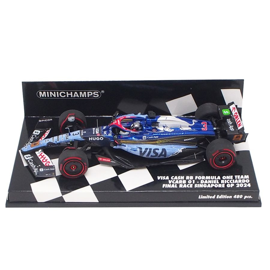 モデルカー・ヘルメット・アクリルケース・フィギュア,F1,Racing Bulls