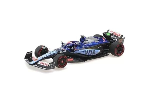 【予約商品 8月下旬頃入荷予定 単体でご注文下さい】ミニチャンプス 1/43 ビザ キャッシュ RB F1チーム VCARB01 #3 ダニエル リカルド 2024年 シンガポールGP ファイナルレース