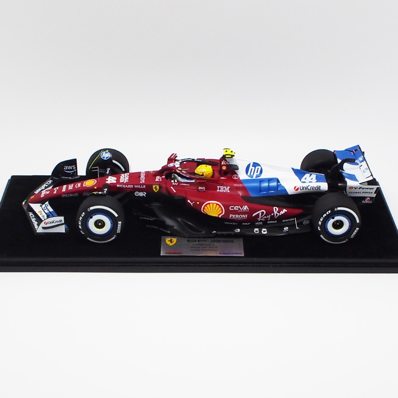 ルックスマート 1/18 スクーデリア フェラーリ SF-25 2025年 マイアミGP ルイス ハミルトン