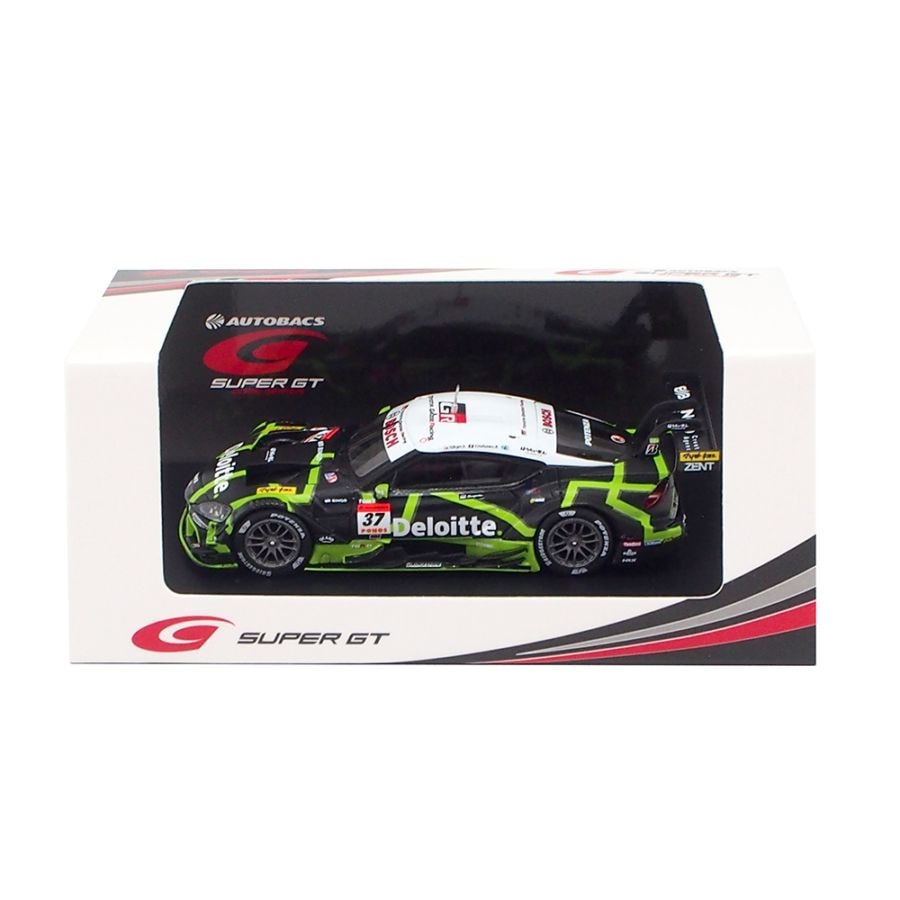 スパーク 1/64 Deloitte TOM'S GR Supra TGR TEAM デロイト トムス No.37 スーパーGT GT500 2025年 笹原 右京 / ジュリアーノ アレジ
