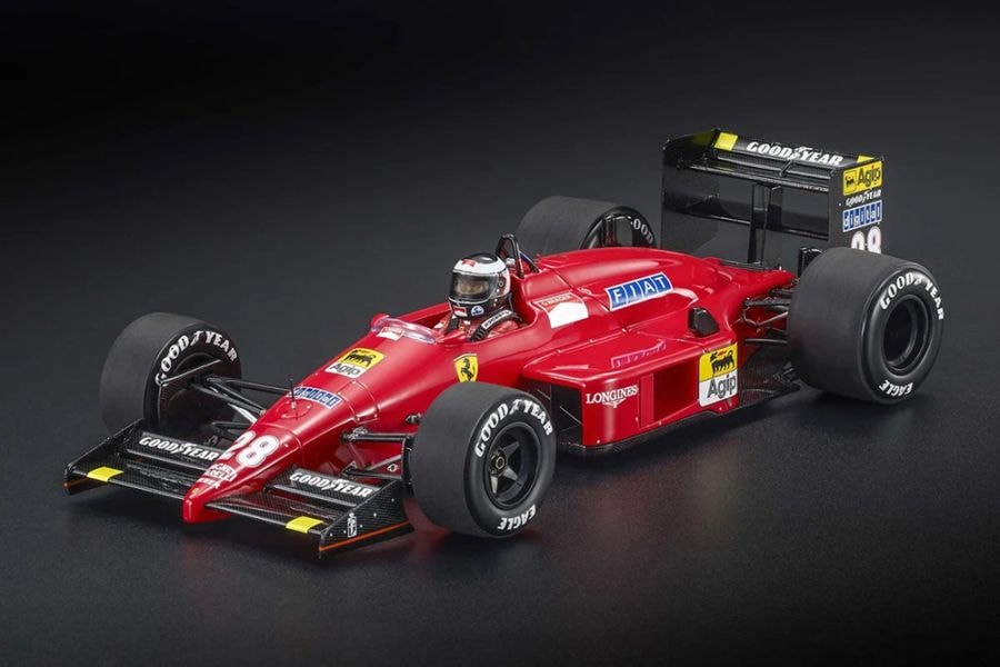 GPレプリカ 1/18 フェラーリ F1-87 ＃28 ゲルハルト ベルガー 1987年 日本GP ウィナー