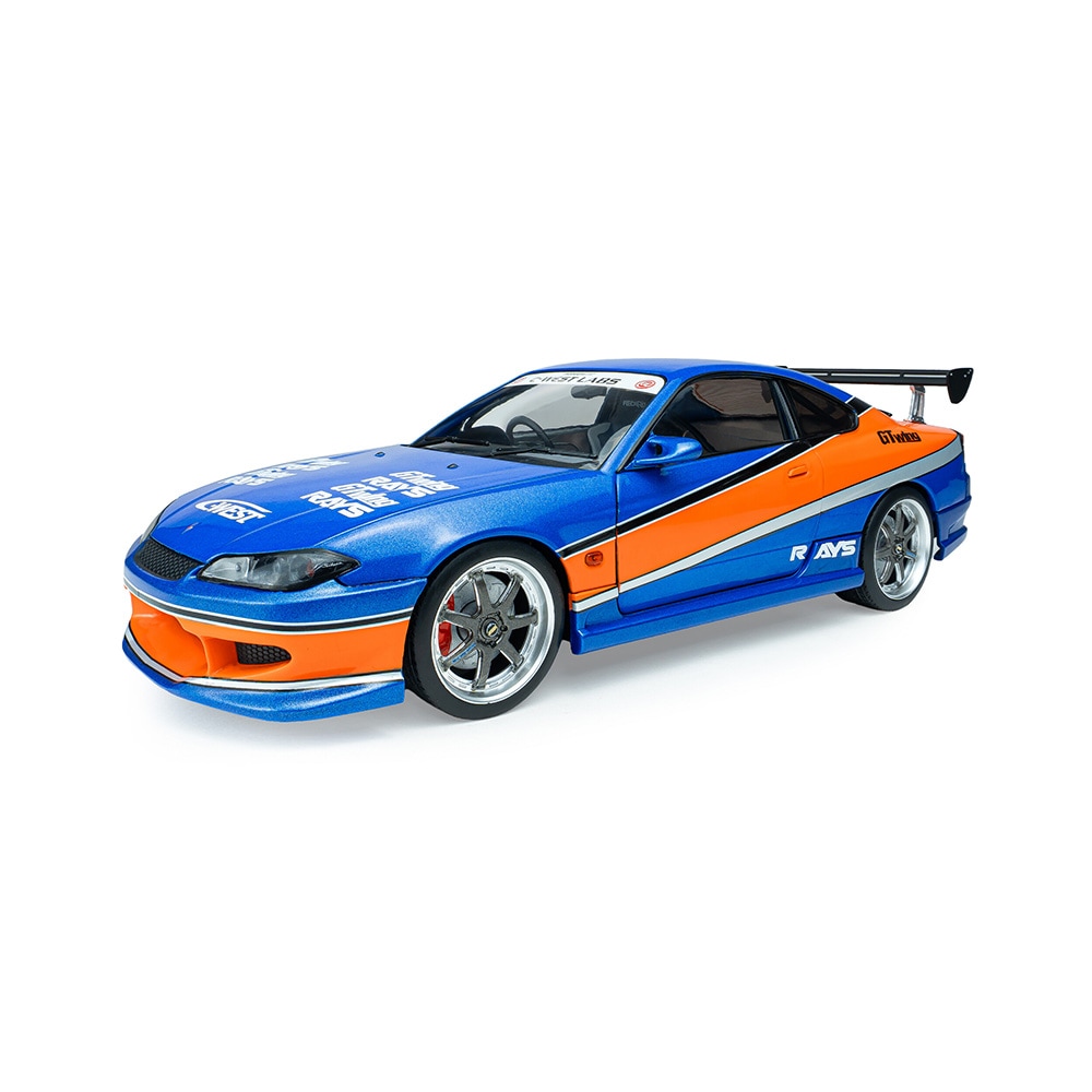ソリド 1/18 Fast & Furious 25周年記念モデル ワイルドスピード トーキョードリフト ニッサン シルビア（S15）スペック S モナリザ ハン&ショーン・ボズウェル 2006年式