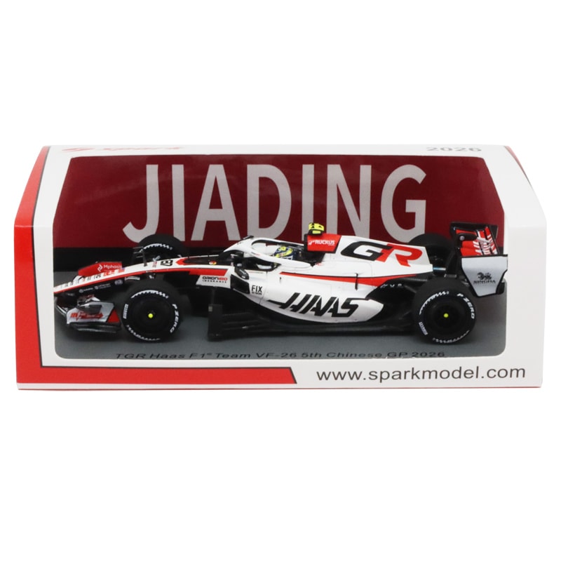 スパーク 1/43 TGR ハース F1 チーム VF-26 オリバー ベアマン 2026年 中国GP 5位