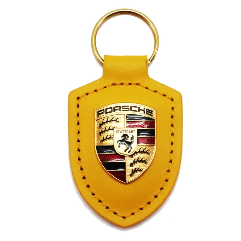 ポルシェ クレスト キーリング シグナルイエロー