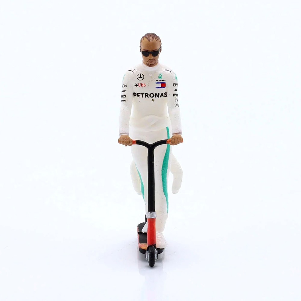 Cartrix 1/43 ルイス ハミルトン × スクーター フィギュア