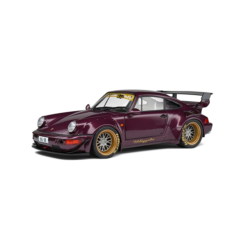 【予約商品 9月下旬頃入荷予定 単体でご注文下さい】ソリド 1/18 ポルシェ 911（964）RWB Hekigyoku 2022年式 パープル