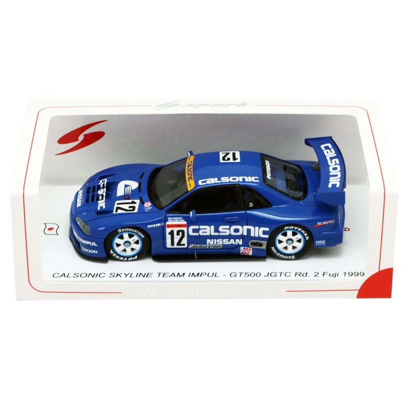 スパーク 1/43 GT500 JGTC カルソニック スカイライン 1999 ラウンド2 富士 星野一義／影山正美