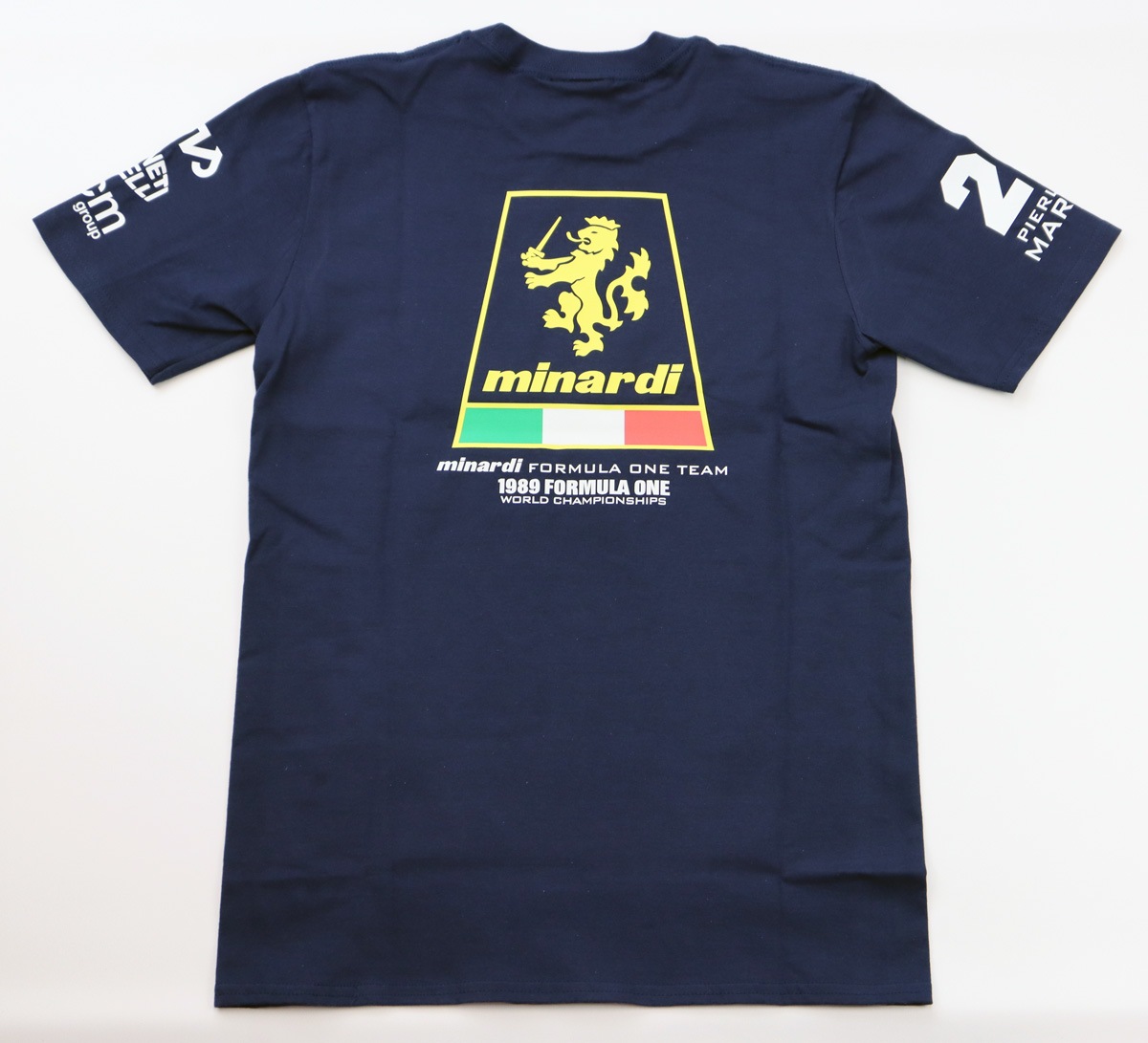 ミナルディ F1 チーム 191 #23 ピエルルイジ マルティニ Tシャツ 
