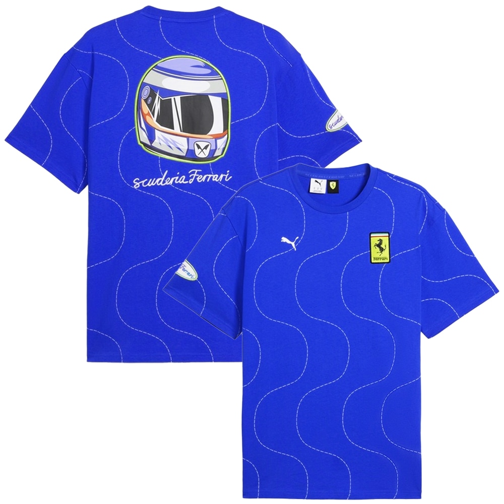 PUMA F1スクーデリアフェラーリ SF チーム モンツァ Tシャツ PUMA 2024 スクーデリア フェラーリ SF チーム レプリカ Tシャツ
