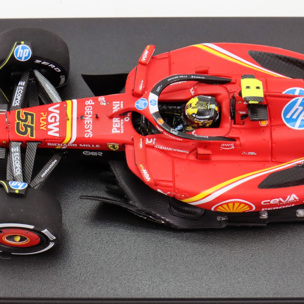 ルックスマート 1/43 スクーデリア フェラーリ SF24 2024年 モンツァGP