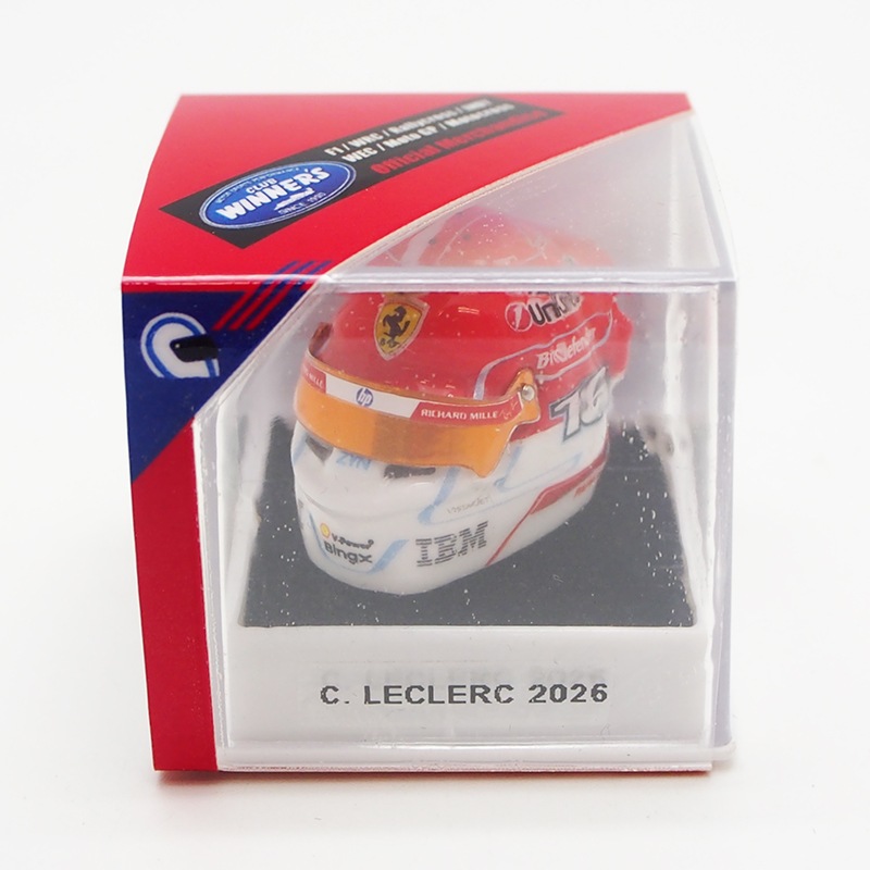 JF Creations 1/12 スケール ヘルメット シャルル ルクレール
