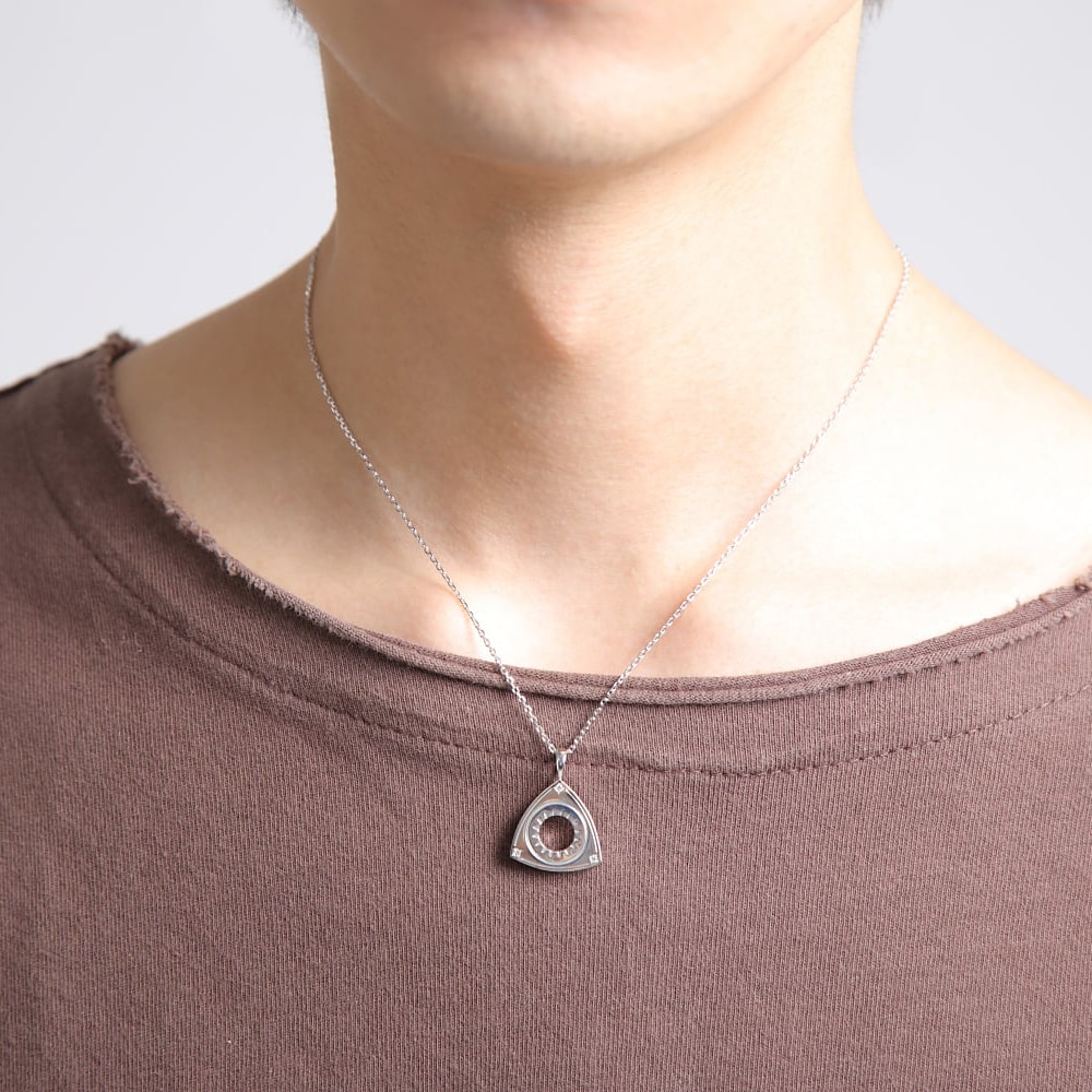 即納】JEREV ロータリーエンジン ローター ペンダントネックレス