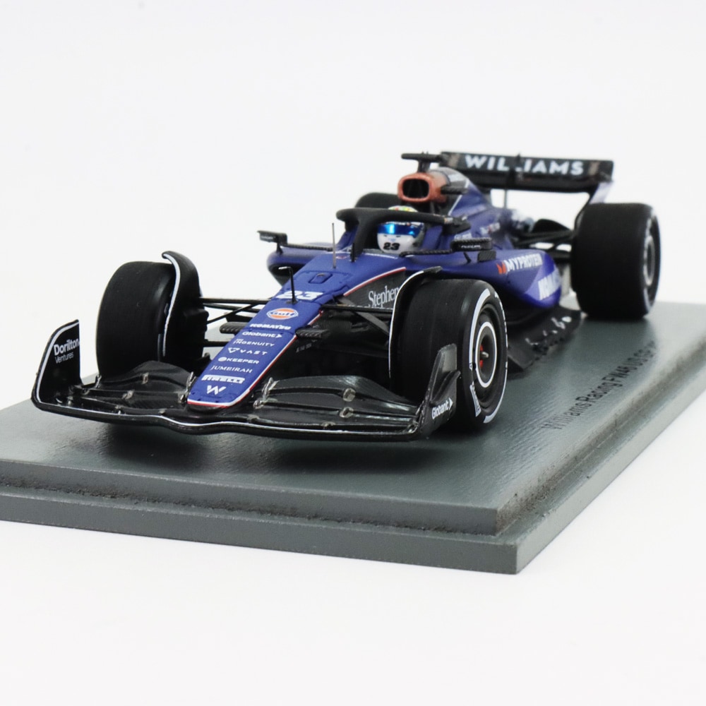スパーク 1/43 ウィリアムズ FW46アルボン2024モナコ9位 2024 1:43 Alex Albon Williams Racing F1 Spark model - Komatsu