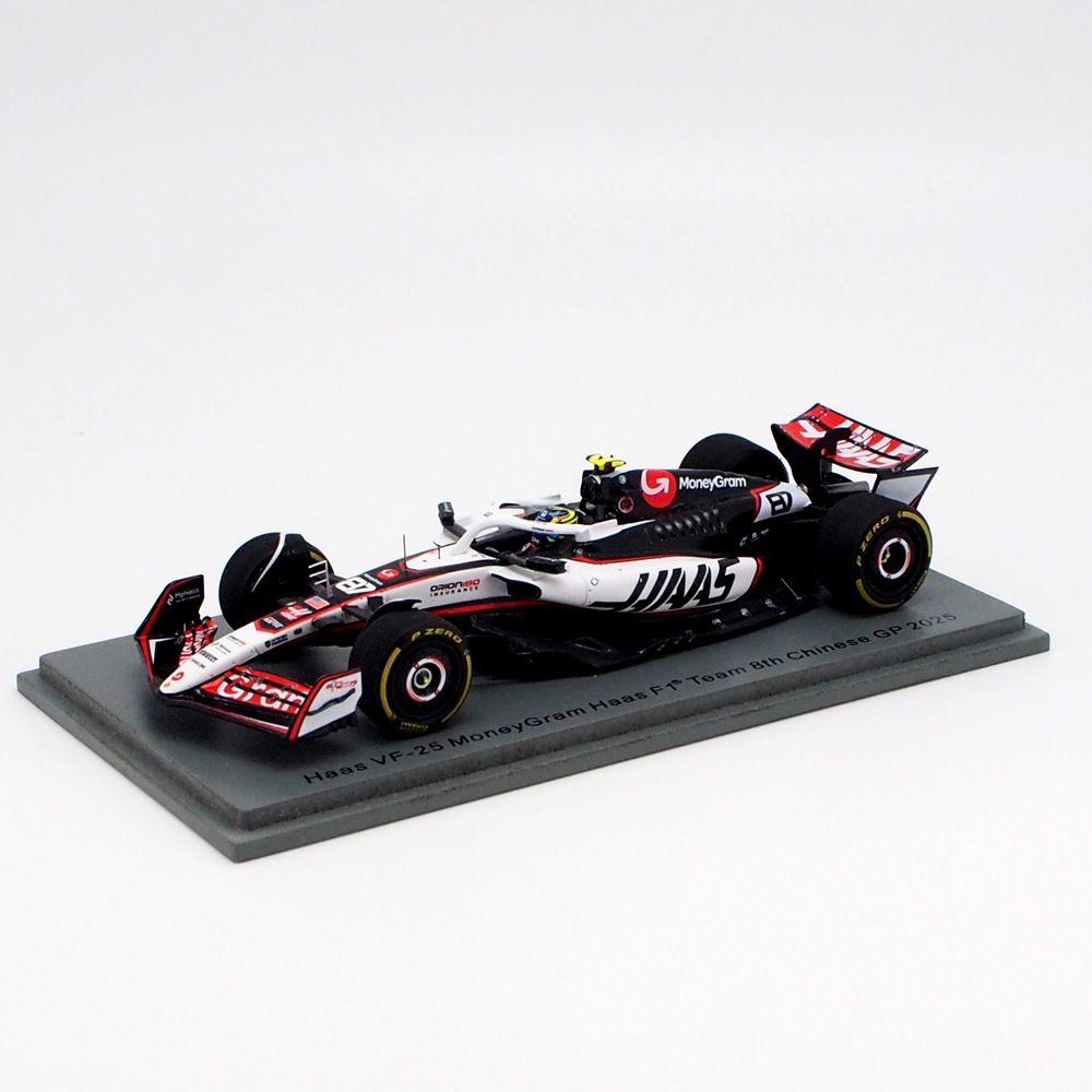 スパーク 1/43 マネーグラム ハース F1チーム VF-25 #87 オリバー