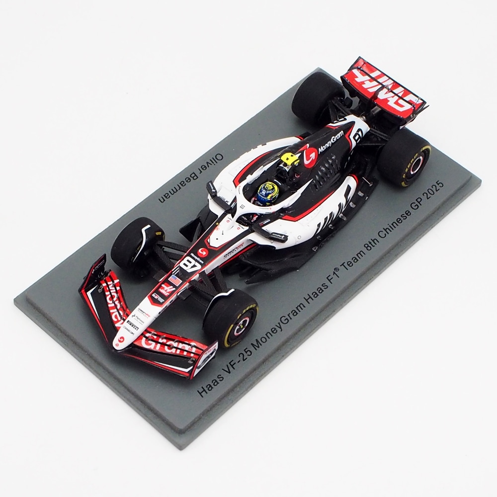 スパーク 1/43 マネーグラム ハース F1チーム VF-25 #87 オリバー
