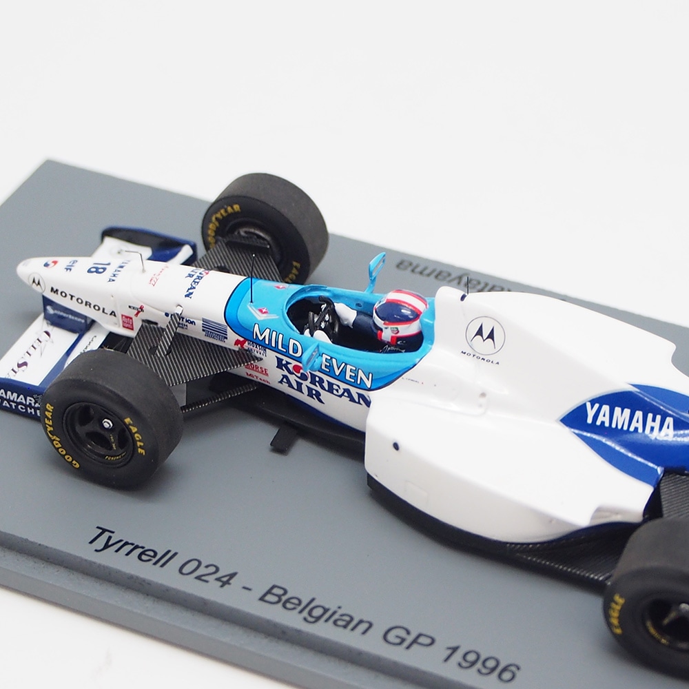 スパーク 1/43 ティレル 024 ティレル ヤマハ 1996年 ベルギーGP 片山