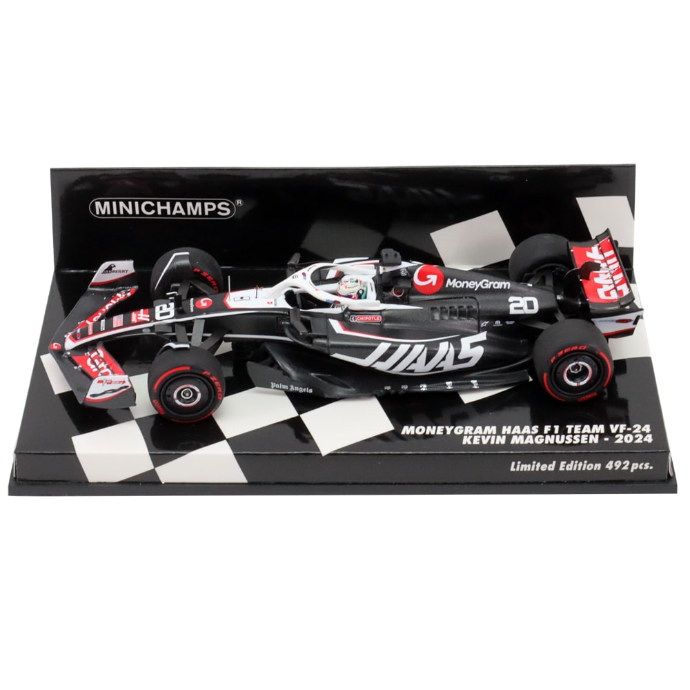 スパーク 1/5 スケール ヘルメット マネーグラム ハース F1