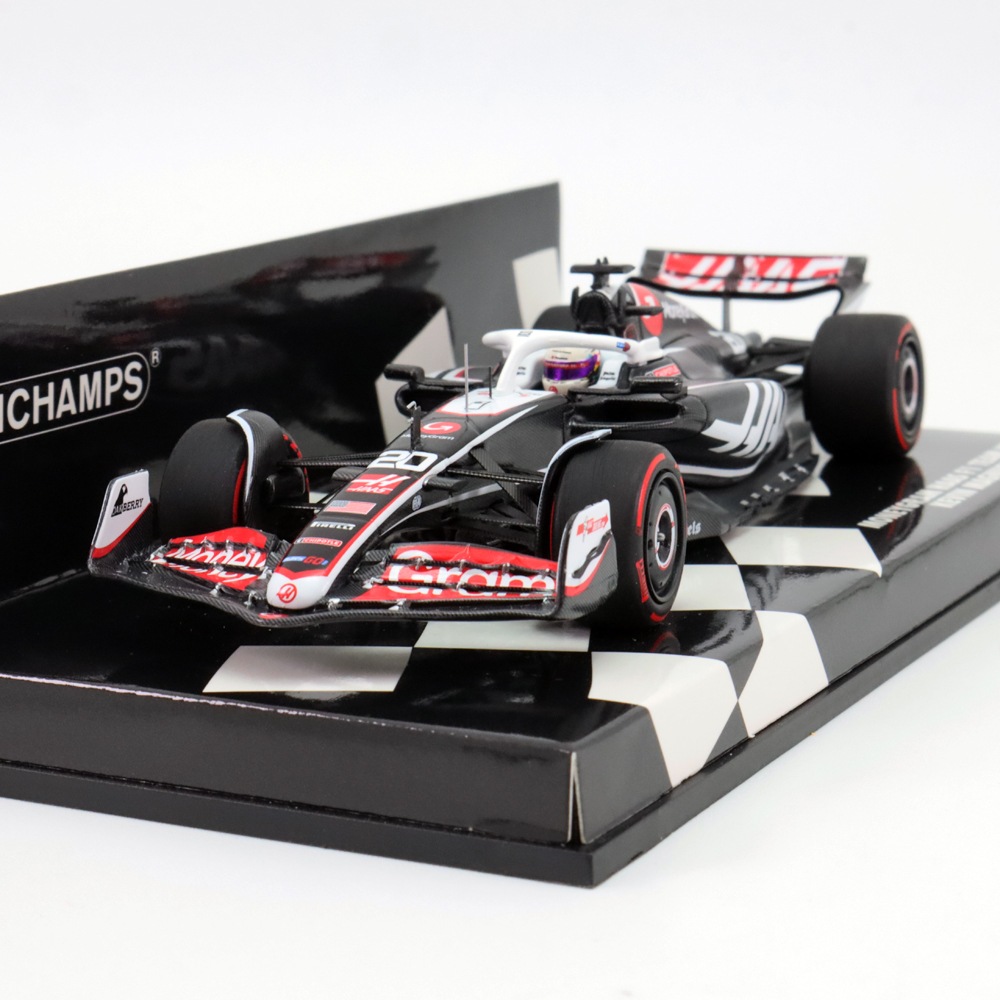 ミニチャンプス　1/43ケビン　マグヌッセン　3台セット ミニチャンプス 1/43 マネーグラム ハース F1チーム VF-24