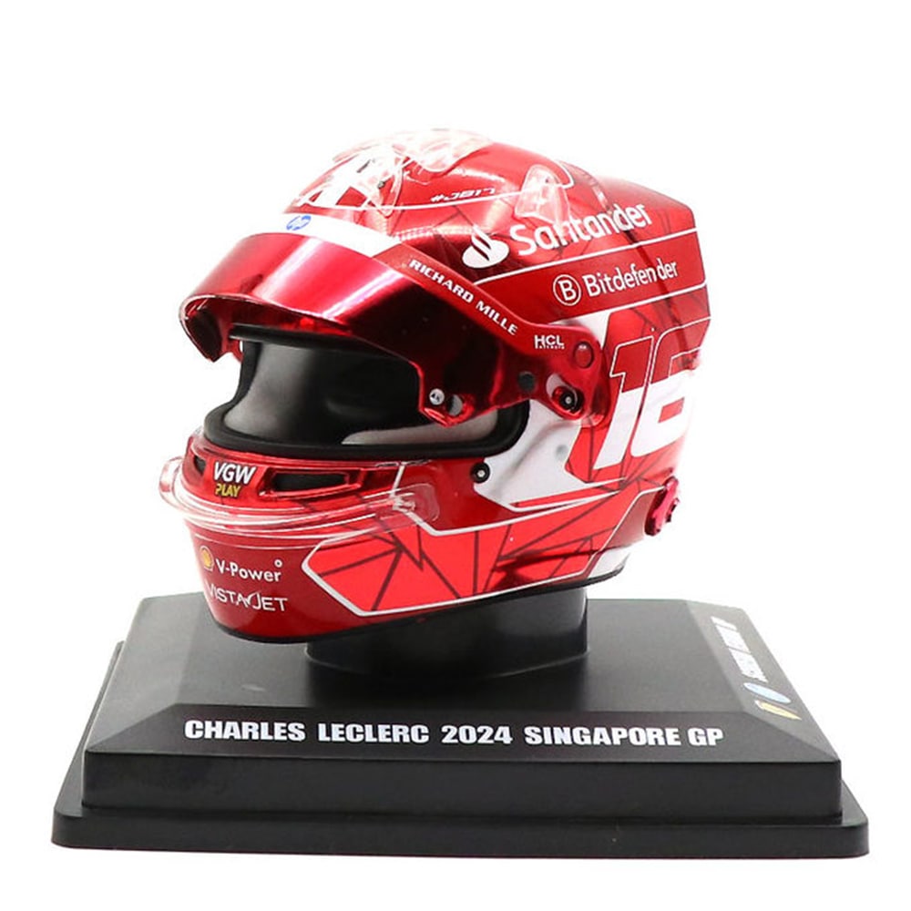 ルックスマート 1/5 ヘルメット シャルル ルクレール 2024年