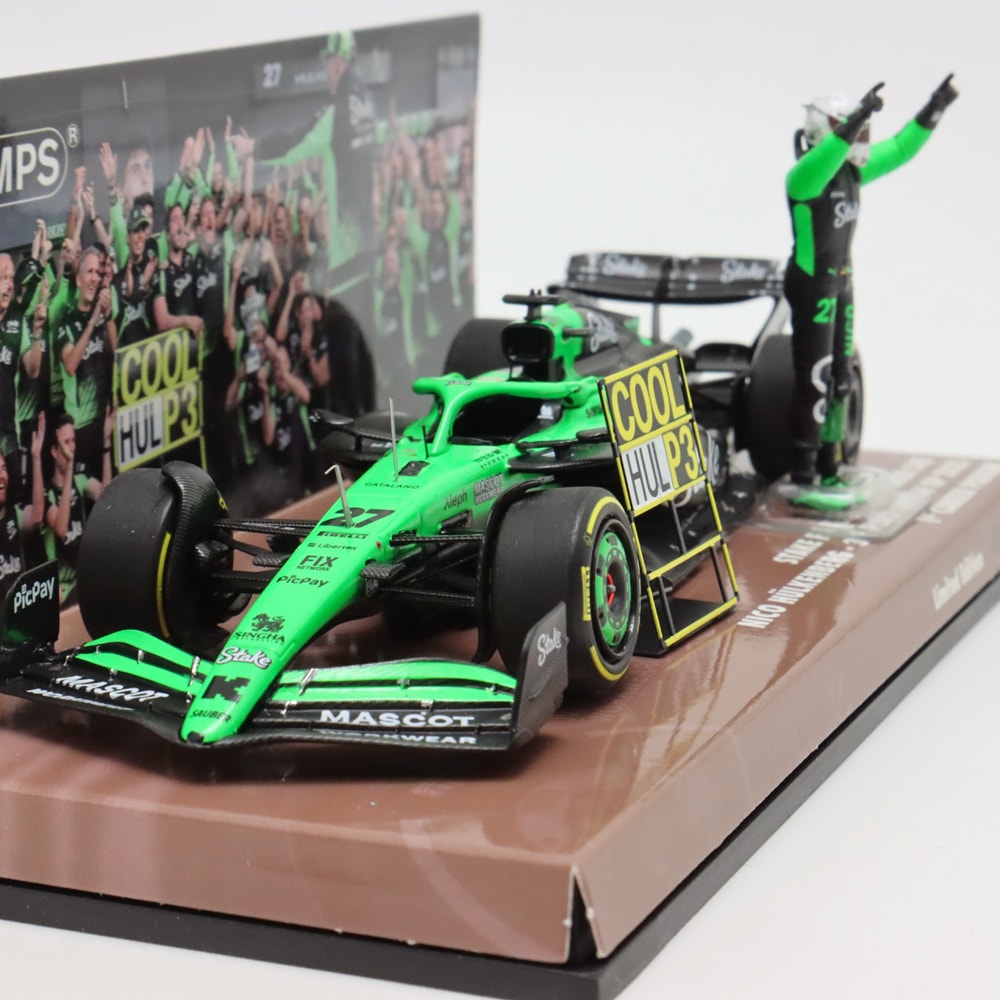 ミニチャンプス 1/43 ステーク F1 チーム キック ザウバー C45 2025年