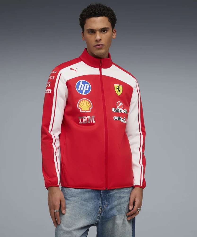2026 スクーデリア フェラーリ HP チーム ソフトシェル ジャケット