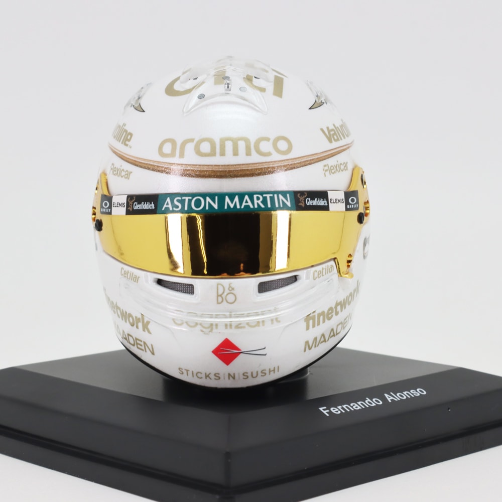 スパーク 1/5 ヘルメット アストンマーティン F1 チーム フェルナンド