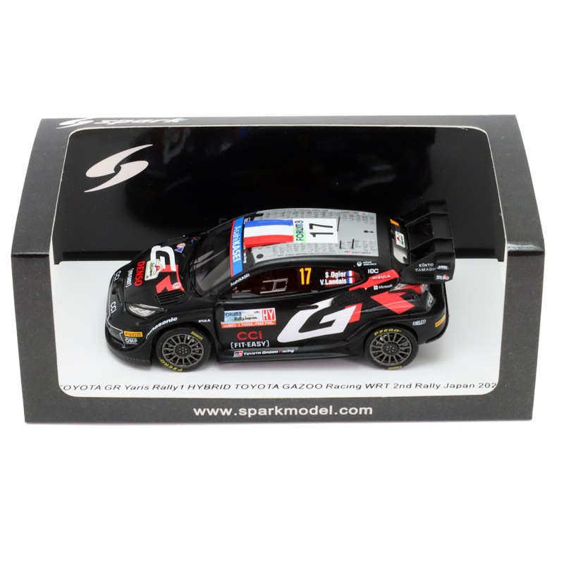スパーク 1/43 TOYOTA GR Yaris Rally1 HYBRID TGR WRT 2024 ラリー